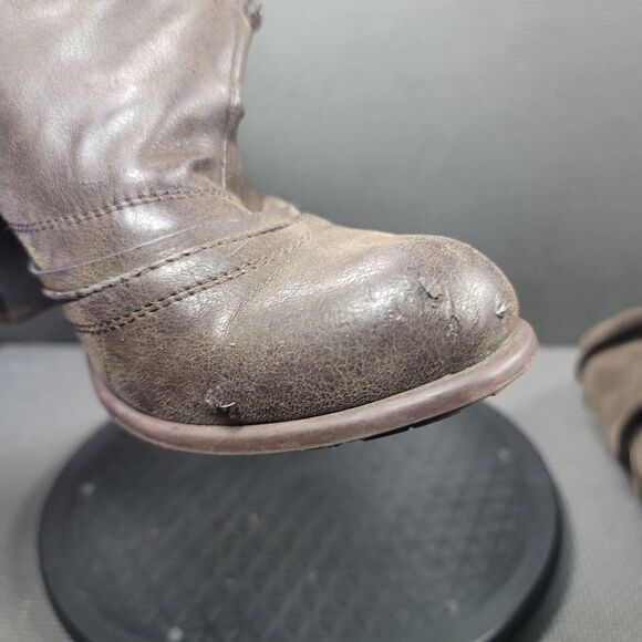 Womens Sz 10 Brown Rocket Dog Shelly Heeled Boots - Picture 7 of 10